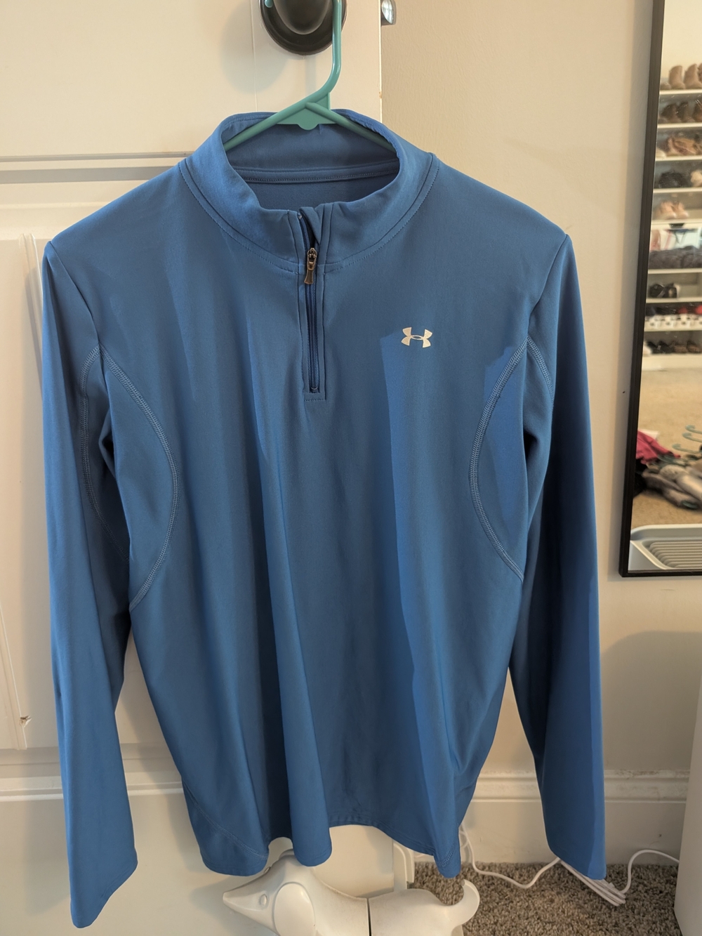 UA Women’s Blue Half-Zip Performance Jacket